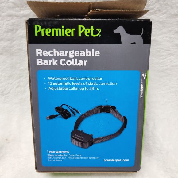 Premier Pet Dog Bark Collar, Discourage Barking & Whining, 15 Levels - Picture 2 of 5